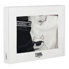 طقم بنات ليغنز شوبيتى باللون الأبيض و الأسود, 1, hi-res