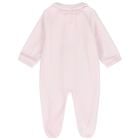 Baby Girls Pink Pom Pom Babygrow Gift Set, 1, hi-res