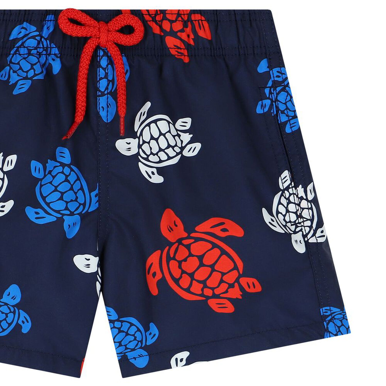 Boys Navy Blue Logo Swim Shorts, 1, hi-res image number null