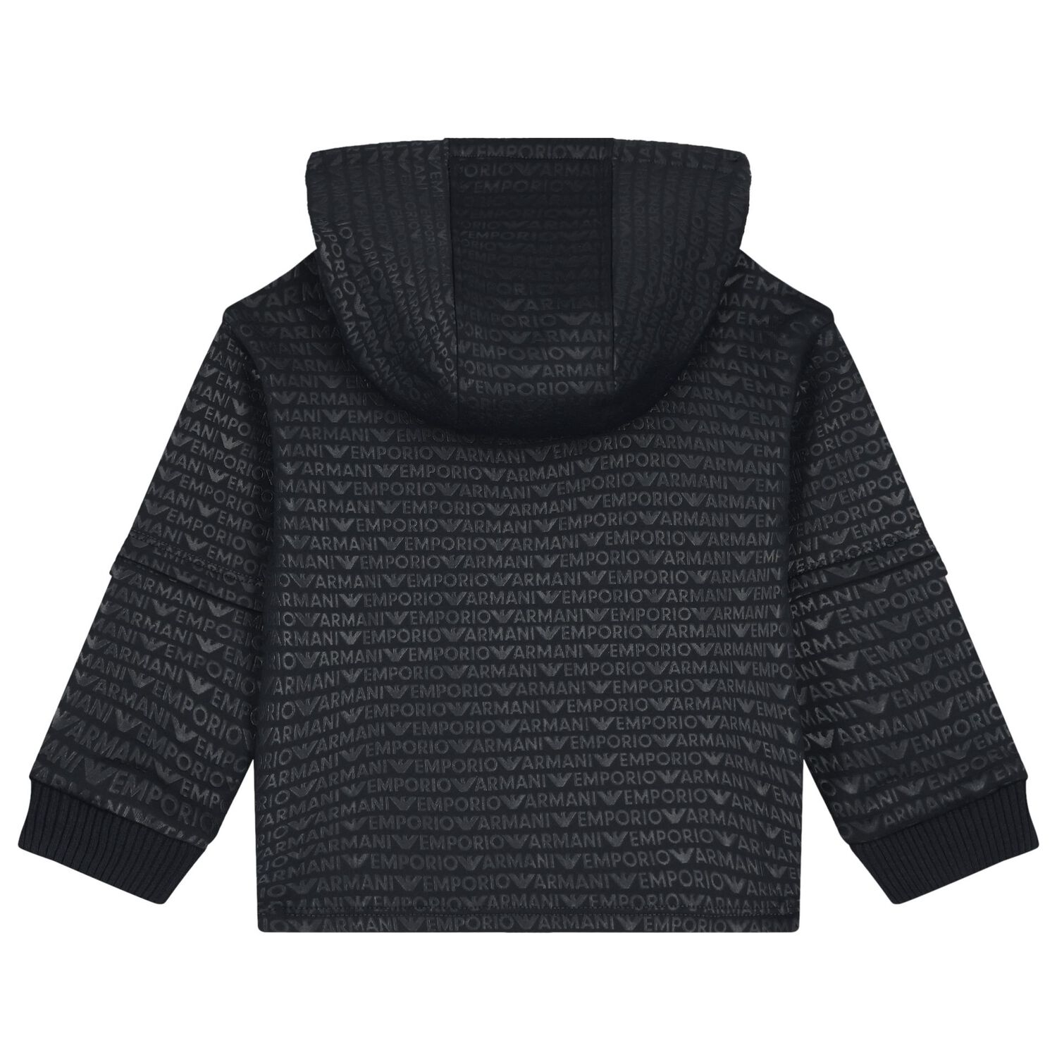 توب هودي بالشعار باللون الكحلي للاولاد, 1, hi-res image number null