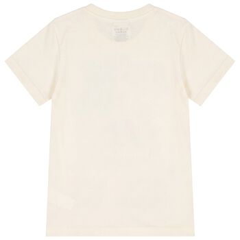 Boys Beige Jurassic T-Shirt