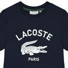 Boys Navy Blue Logo T-Shirt, 1, hi-res