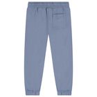 Boys Blue Logo Joggers, 2, hi-res