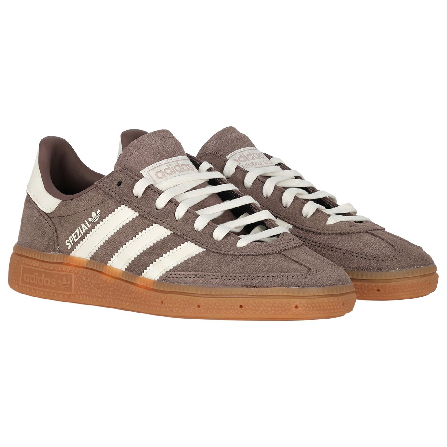 Beige Logo Handball Special Trainers, 1, hi-res