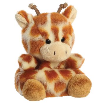 Palm Pals Brown & White Safara Giraffe Soft Toy ( 13CM )