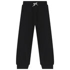 Black Logo Joggers, 1, hi-res