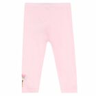 Younger Girls Pink Leggings, 1, hi-res