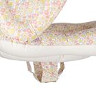 Baby Girls White & Pink Floral Pool Float, 1, hi-res