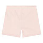 Younger Girls Pink Logo Cotton Shorts Set, 2, hi-res