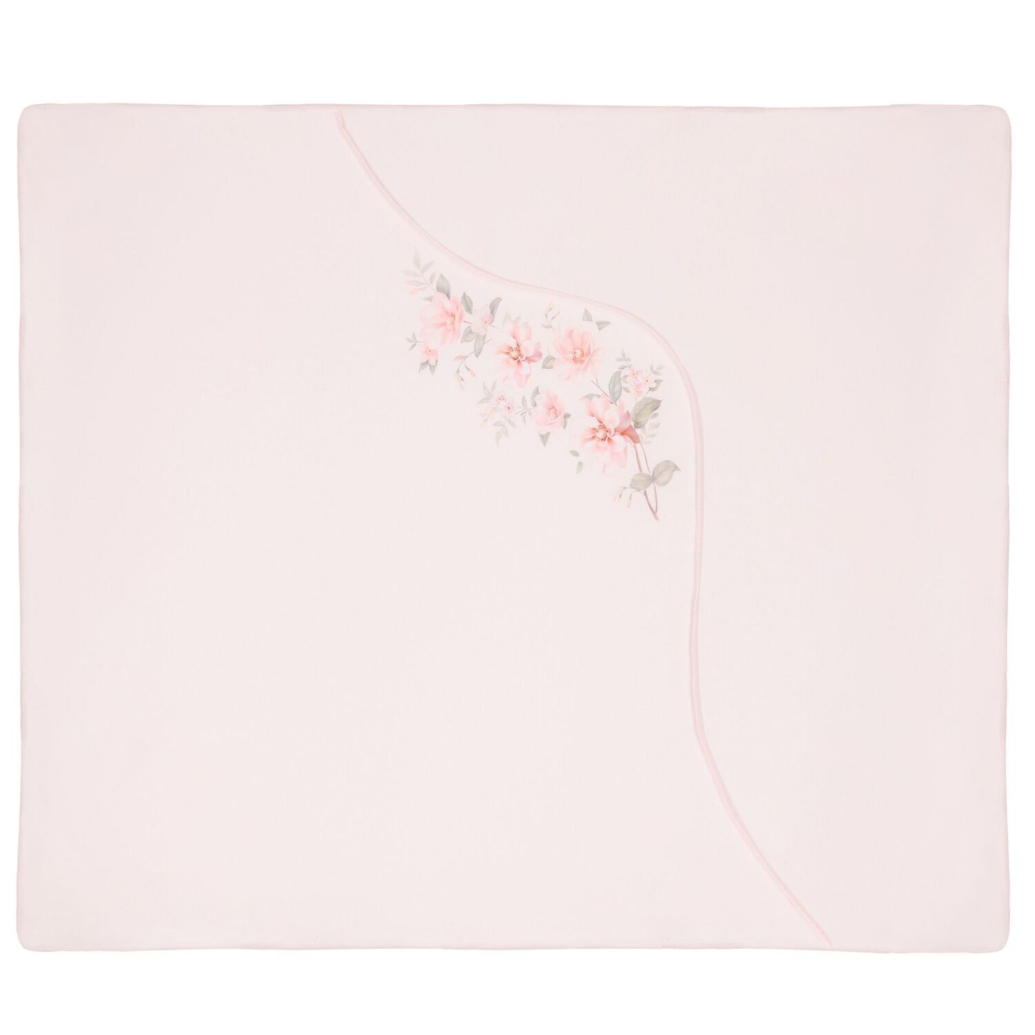 طقم بطانيه بنات باللون الوردى, 1, hi-res