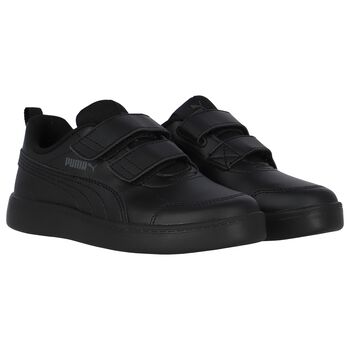 Puma Black Courtflex Trainers, 1 Black Courtflex Trainers