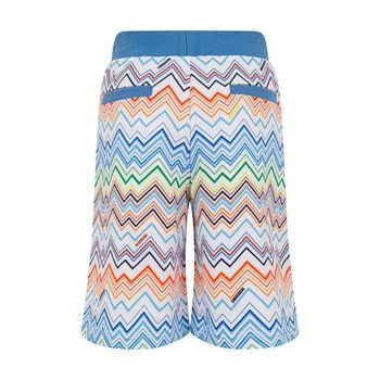  شورتات بنقشة متعرجة متعددة الالوان  للاولاد