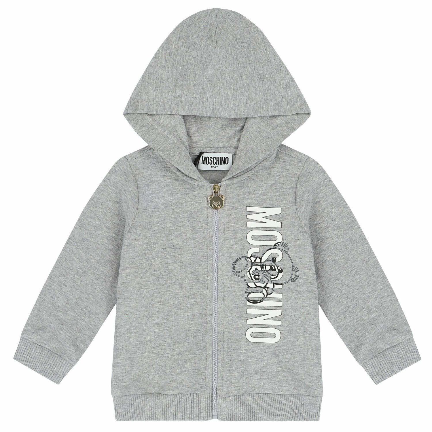 Grey Teddy Logo Tracksuit, 3, hi-res