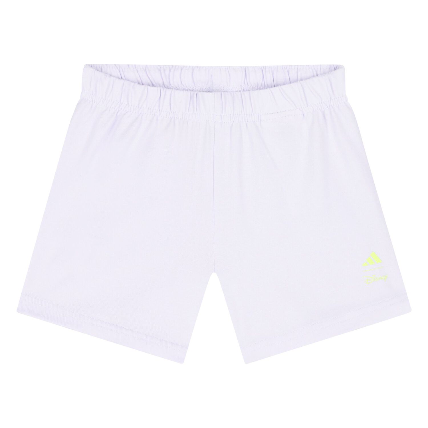 Younger Girls White & Lilac Moana Disney Shorts Set, 1, hi-res