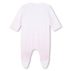 Baby Girls White & Pink Logo Babygrow Gift Set, 1, hi-res