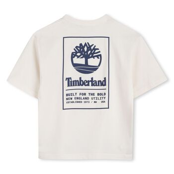 Boys Ivory Logo T-Shirt