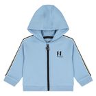Younger Boys Blue Ikonik Karl Tracksuit Set, 1, hi-res