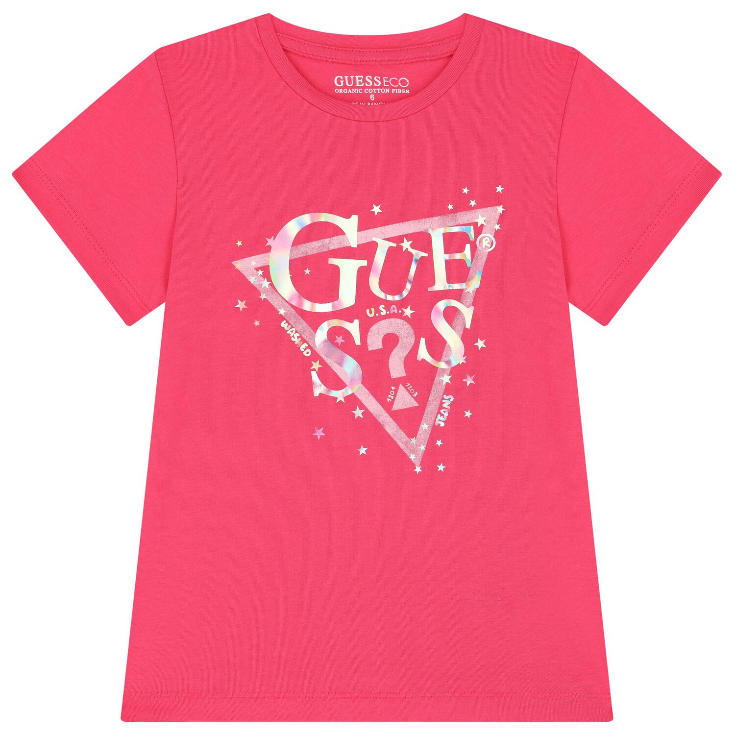Girls Pink Logo T-Shirt, 2, hi-res