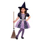 Girls Starlight Witch Halloween Costume Set, 1, hi-res