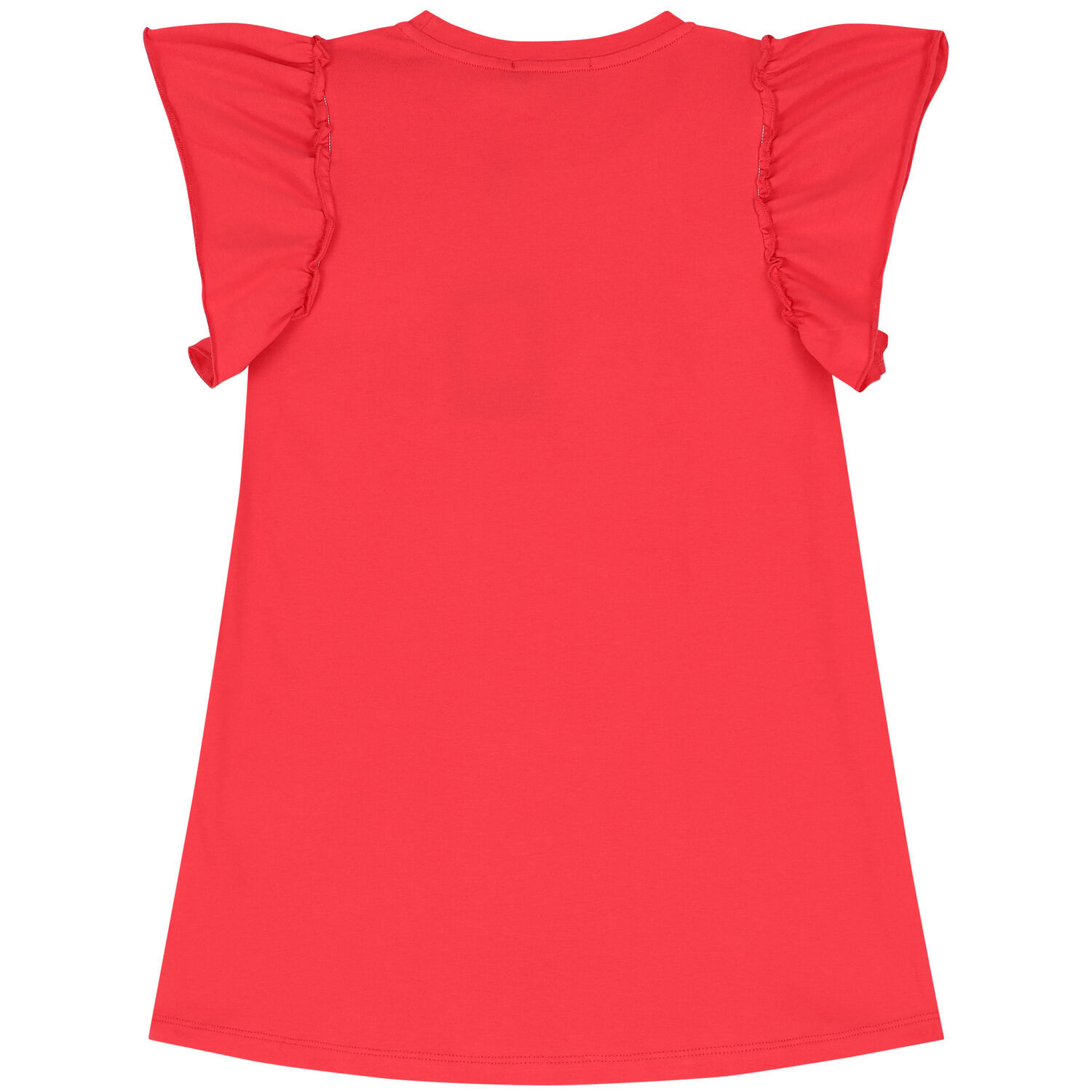 فستان بالشعار باللون الوردي , 1, hi-res image number null