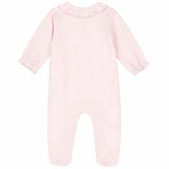 Baby Girls Pink Babygrow