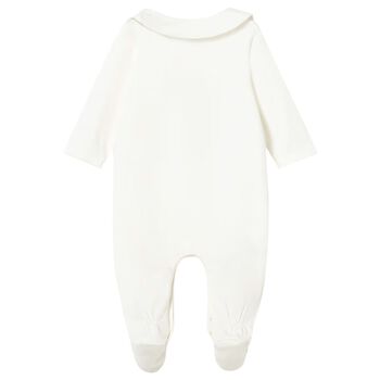 Ivory Teddy Bear Babygrow Gift Set