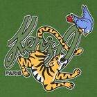 تيشيرت أولاد بالشعار باللون الأخضر, 1, hi-res