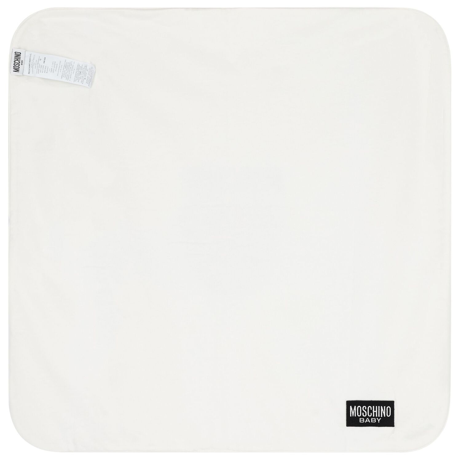 بطانيه اطفال بالشعار بطبعه تيدى بير باللون الابيض, 1, hi-res