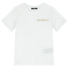 White & Gold Logo T-Shirt, 2, hi-res