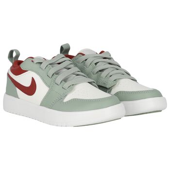 Green, White & Red Air Jordan 1 Low Alt Trainers