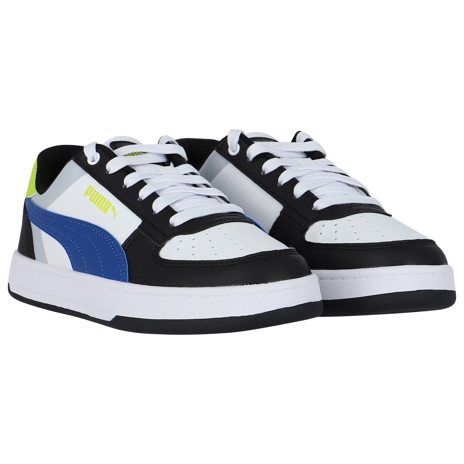 Boys White & Blue Caven 2.0 Trainers, 1, hi-res image number null