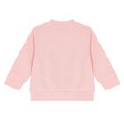 بدلة رياضية بنات بالشعار باللون الوردي, 2, hi-res