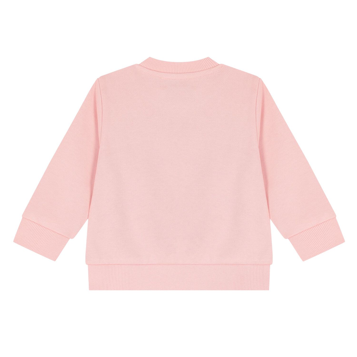 بدلة رياضية بنات بالشعار باللون الوردي, 2, hi-res image number null