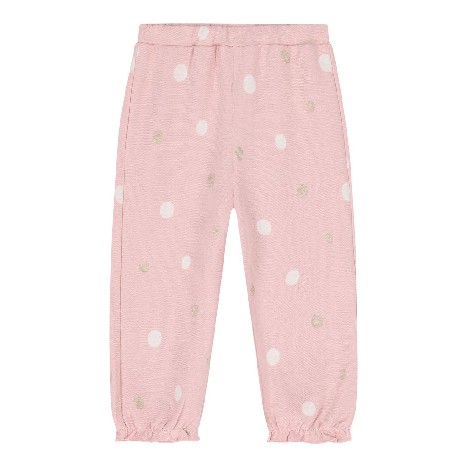 Baby Girls Pink & Ivory Bunny Tracksuit ( 3 Piece ), 1, hi-res