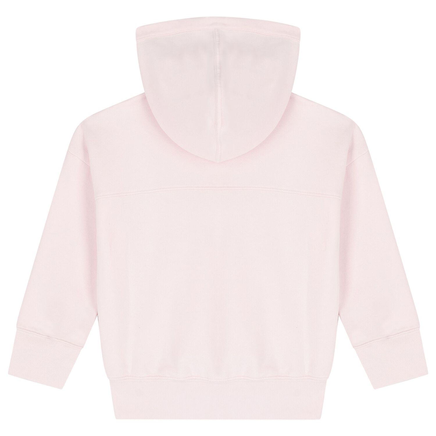 Girls Pink Logo Hooded Top, 1, hi-res