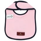 طقم بنات بالشعار باللون الزهري, 1, hi-res