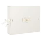 Baby Girls White & Beige Geo Map Gift Set, 2, hi-res