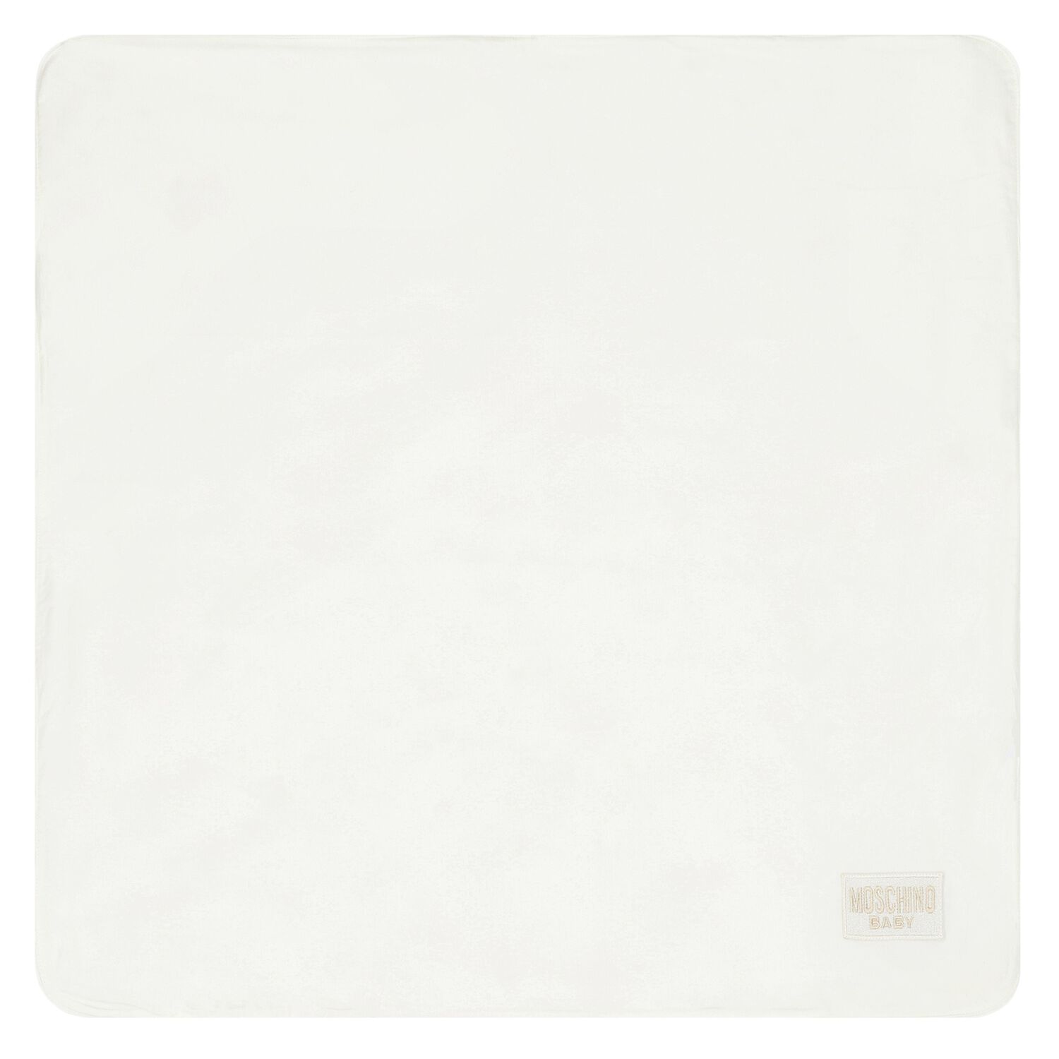 Ivory Teddy Bear Baby Blanket, 1, hi-res