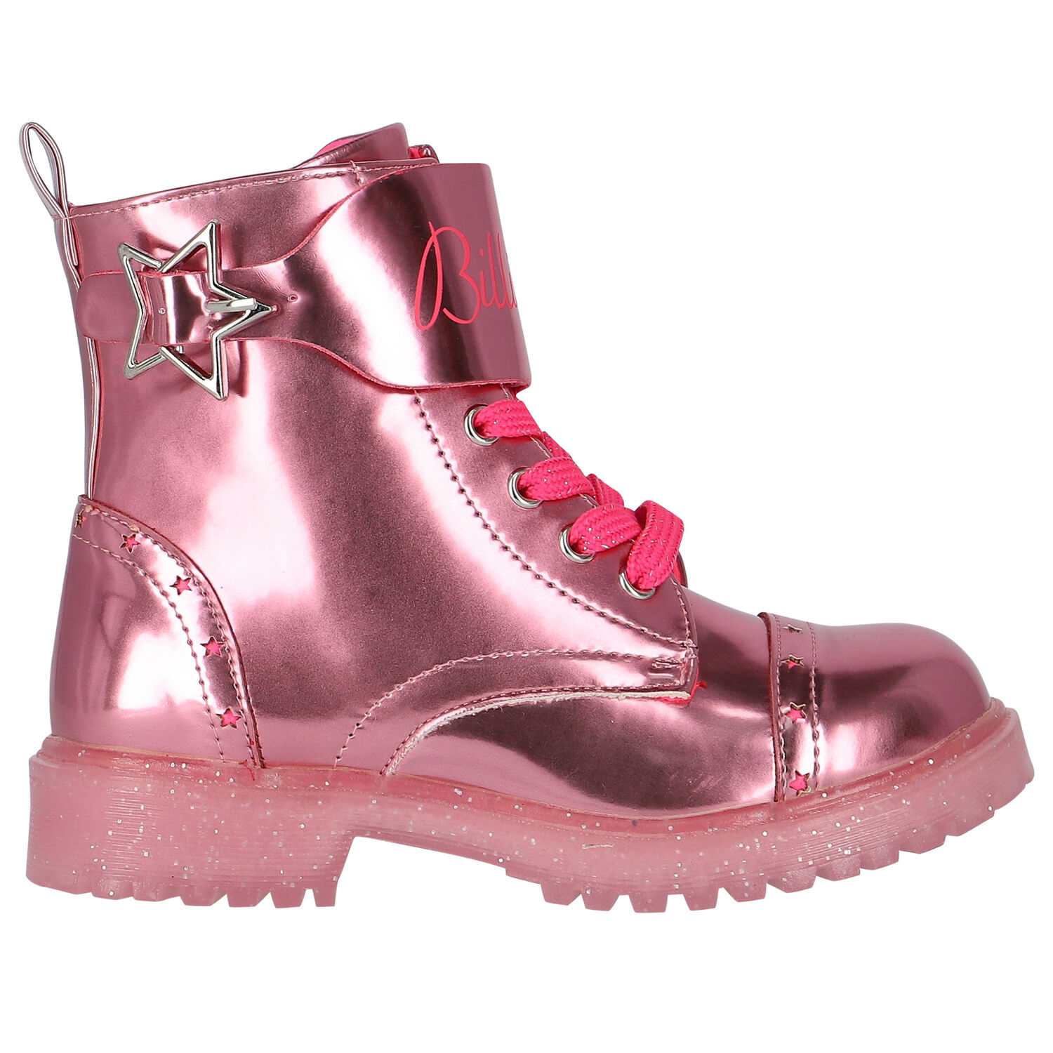 Girls Pink Logo Boots, 1, hi-res image number null