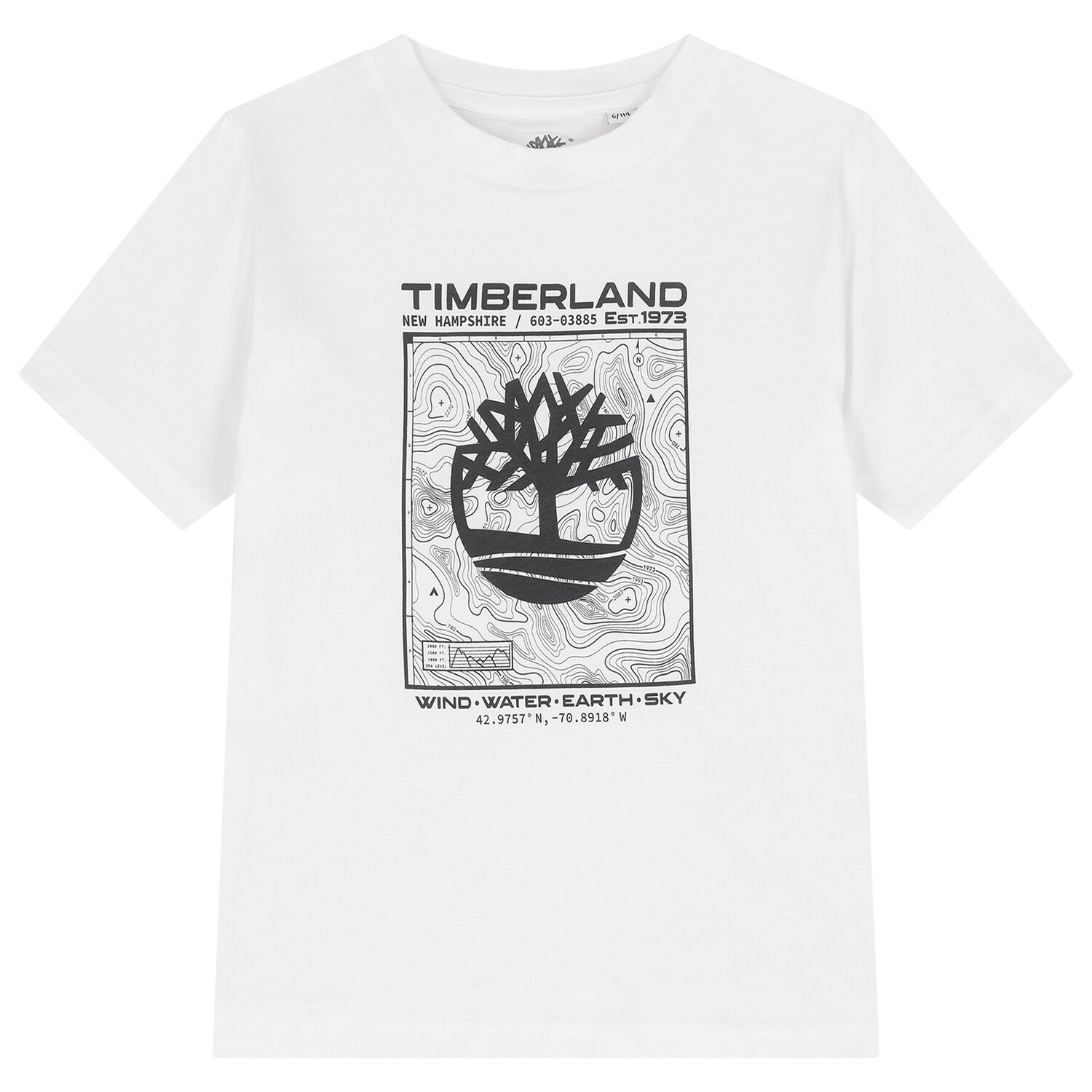 Boys White Logo T-Shirt, 2, hi-res