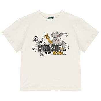 White Safari Logo T-Shirt