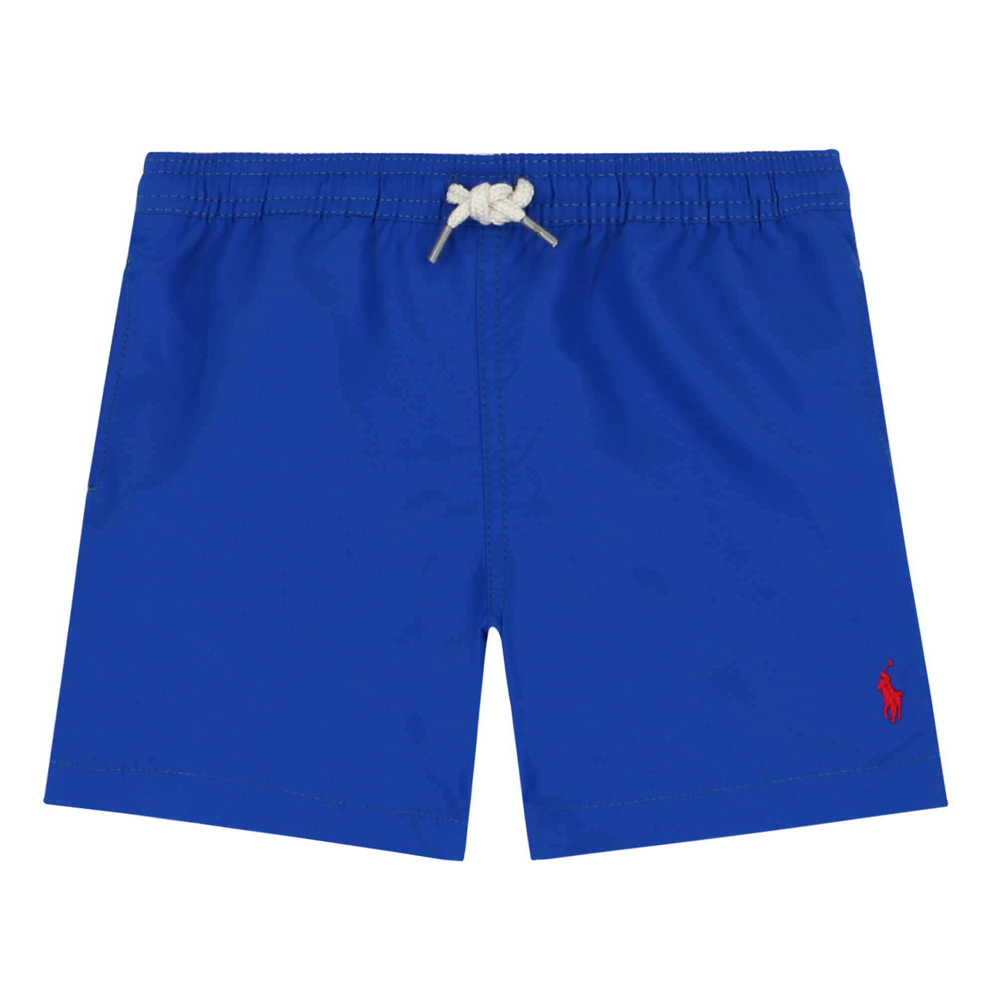 Ralph Lauren Boys Blue Logo Swim Shorts Junior Couture