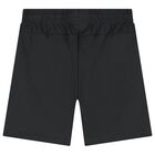 Boys Beige & Black Shorts Set , 2, hi-res