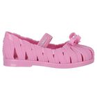 Younger Girls Pink Bow Shoes, 2, hi-res
