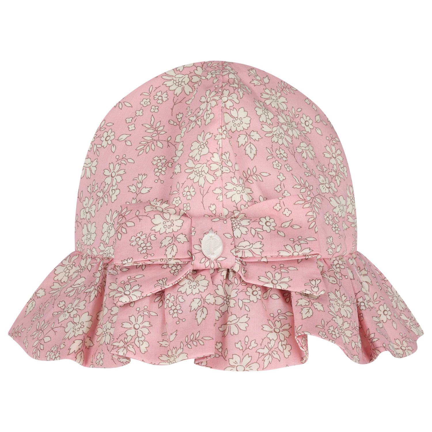 Baby Girls Pink Liberty Hat, 2, hi-res