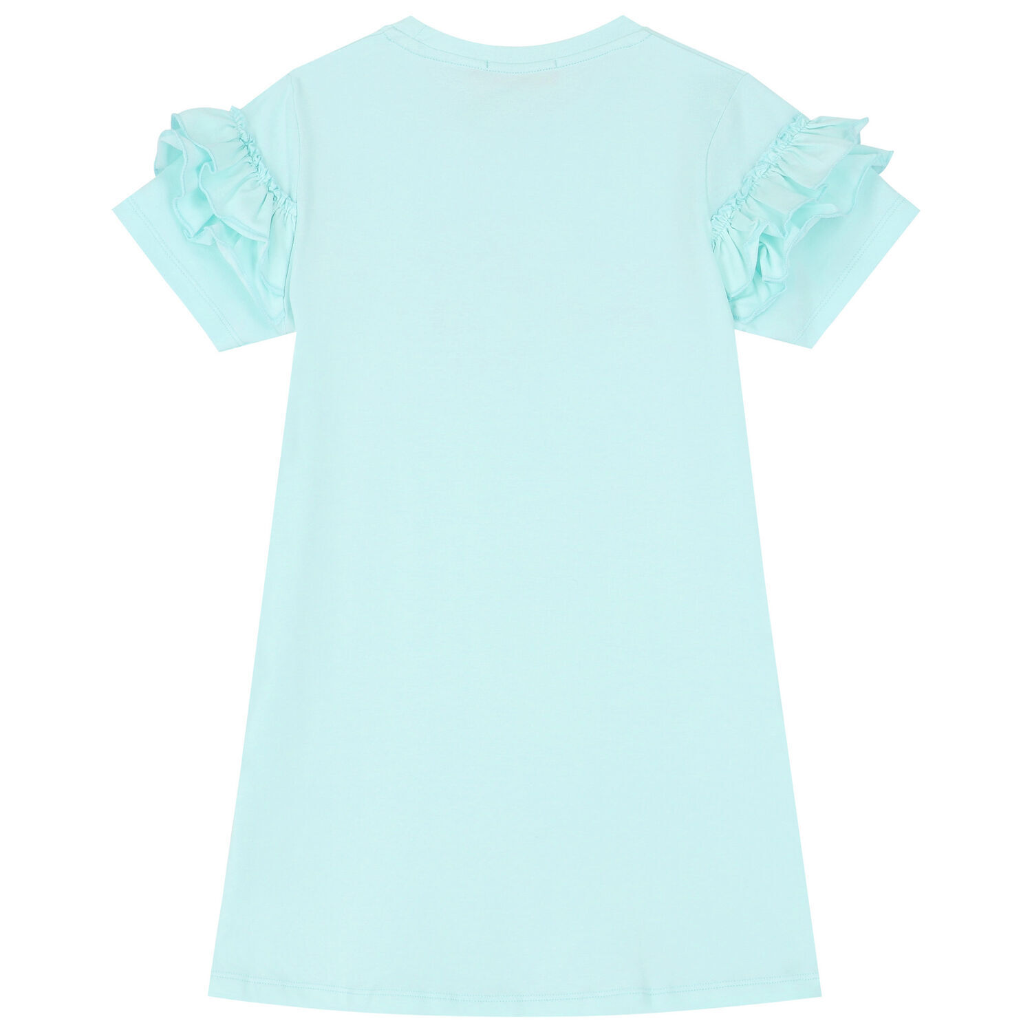 Girls Aqua Logo Dress, 2, hi-res image number null