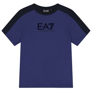 Boys Blue Logo T-Shirt