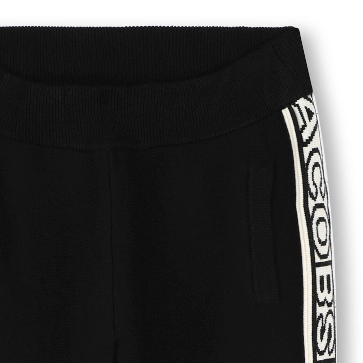 Black Logo Joggers, 1, hi-res image number null