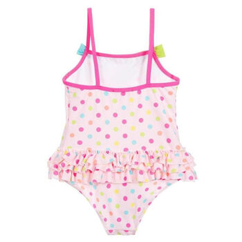 Girls Polka Dot Swimsuit