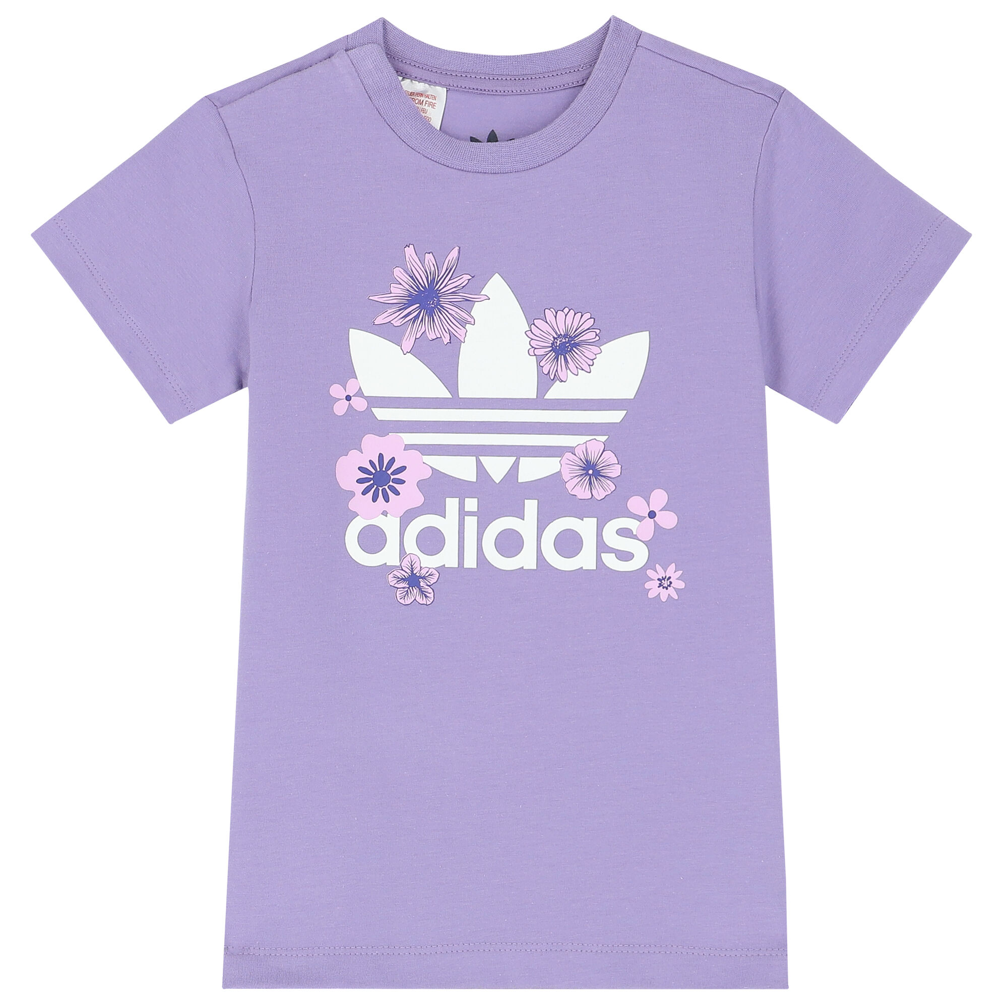 Girls floral adidas best sale